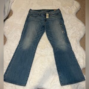 Women’s American Eagle bootcut jeans, barely worn,  Size 16 regular.